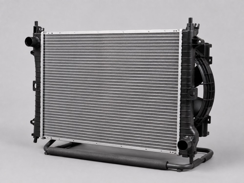 Radiador de agua con electroventilador — Chevrolet Spark LT 2015